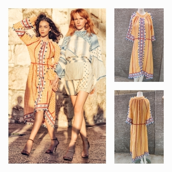 DODO‎ BAR OR Printed Long Dress - Picture 1 of 10